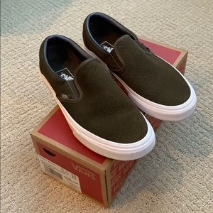 Vans Classic Slip-On - Perf Suede (Tarmac)